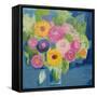 Happy Bouquet-Farida Zaman-Framed Stretched Canvas