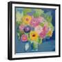 Happy Bouquet-Farida Zaman-Framed Art Print