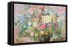 Happy Bouquet-Sandra Iafrate-Framed Stretched Canvas