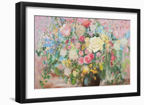 Happy Bouquet-Sandra Iafrate-Framed Art Print