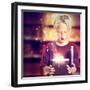 Happy Boy Opening A Gift Box-Melpomene-Framed Photographic Print