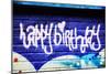 Happy Brithday In Graffiti-sammyc-Mounted Photographic Print