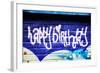 Happy Brithday In Graffiti-sammyc-Framed Photographic Print