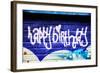 Happy Brithday In Graffiti-sammyc-Framed Photographic Print