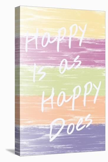 Happy Brush-Melody Hogan-Stretched Canvas