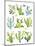Happy Cacti-Jane Maday-Mounted Art Print