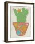 Happy Cactus I-Chariklia Zarris-Framed Art Print