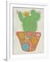 Happy Cactus I-Chariklia Zarris-Framed Art Print