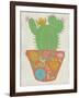 Happy Cactus I-Chariklia Zarris-Framed Art Print