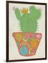 Happy Cactus I-Chariklia Zarris-Framed Art Print