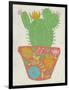 Happy Cactus I-Chariklia Zarris-Framed Art Print