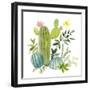 Happy Cactus I-Jane Maday-Framed Art Print