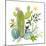 Happy Cactus I-Jane Maday-Mounted Art Print