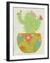 Happy Cactus II-Chariklia Zarris-Framed Art Print