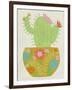 Happy Cactus II-Chariklia Zarris-Framed Art Print