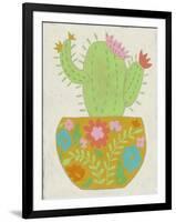 Happy Cactus II-Chariklia Zarris-Framed Art Print