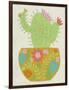 Happy Cactus II-Chariklia Zarris-Framed Art Print