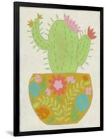 Happy Cactus II-Chariklia Zarris-Framed Art Print