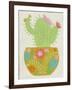 Happy Cactus II-Chariklia Zarris-Framed Art Print