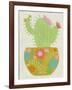 Happy Cactus II-Chariklia Zarris-Framed Art Print