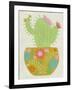 Happy Cactus II-Chariklia Zarris-Framed Art Print