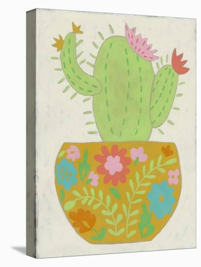 Happy Cactus II-Chariklia Zarris-Stretched Canvas