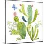 Happy Cactus II-Jane Maday-Mounted Art Print