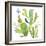 Happy Cactus II-Jane Maday-Framed Art Print