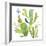 Happy Cactus II-Jane Maday-Framed Art Print