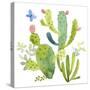 Happy Cactus II-Jane Maday-Stretched Canvas