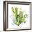 Happy Cactus III-Jane Maday-Framed Art Print