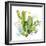 Happy Cactus III-Jane Maday-Framed Art Print