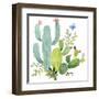 Happy Cactus IV-Jane Maday-Framed Art Print