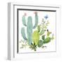 Happy Cactus IV-Jane Maday-Framed Art Print