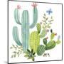 Happy Cactus IV-Jane Maday-Mounted Art Print