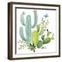 Happy Cactus IV-Jane Maday-Framed Art Print