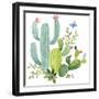 Happy Cactus IV-Jane Maday-Framed Art Print