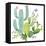 Happy Cactus IV-Jane Maday-Framed Stretched Canvas