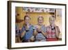 Happy Children Enjoying Glass of Cold Milk-William P. Gottlieb-Framed Photographic Print