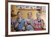 Happy Children Enjoying Glass of Cold Milk-William P. Gottlieb-Framed Photographic Print