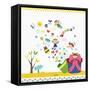 Happy Children Enjoying their Time-TongRo-Framed Stretched Canvas