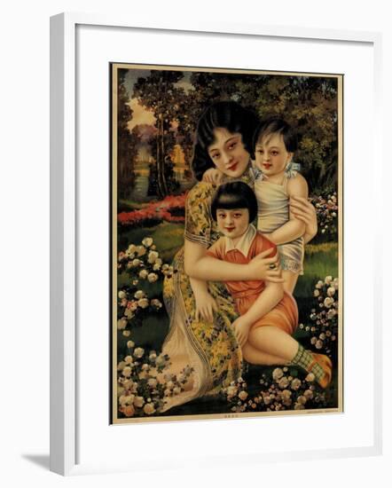 Happy Children-null-Framed Art Print