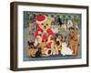 Happy Christmas-Pat Scott-Framed Giclee Print