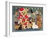 Happy Christmas-Pat Scott-Framed Giclee Print