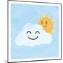 Happy Cloud-Marcus Prime-Mounted Art Print