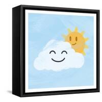 Happy Cloud-Marcus Prime-Framed Stretched Canvas