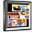 "Happy Collage," December 28, 1968-null-Framed Giclee Print