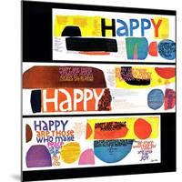 "Happy Collage," December 28, 1968-null-Mounted Premium Giclee Print