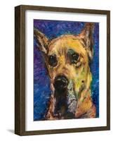 Happy Companion II-Walt Johnson-Framed Art Print