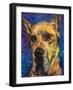 Happy Companion II-Walt Johnson-Framed Art Print